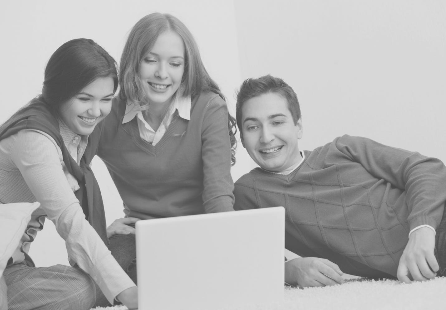 Family reviewing household budget documents together at kitchen table