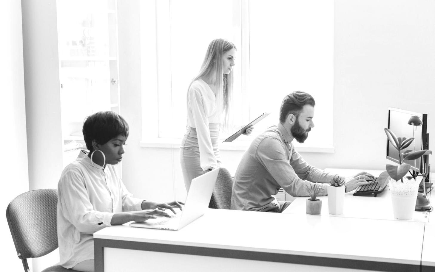 Financial planning session with budgeting worksheets and calculator